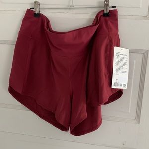 Lulu lemon Speed Up MR Short 4” *Lined
